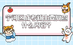 寧河區成考新生要復查什么內容